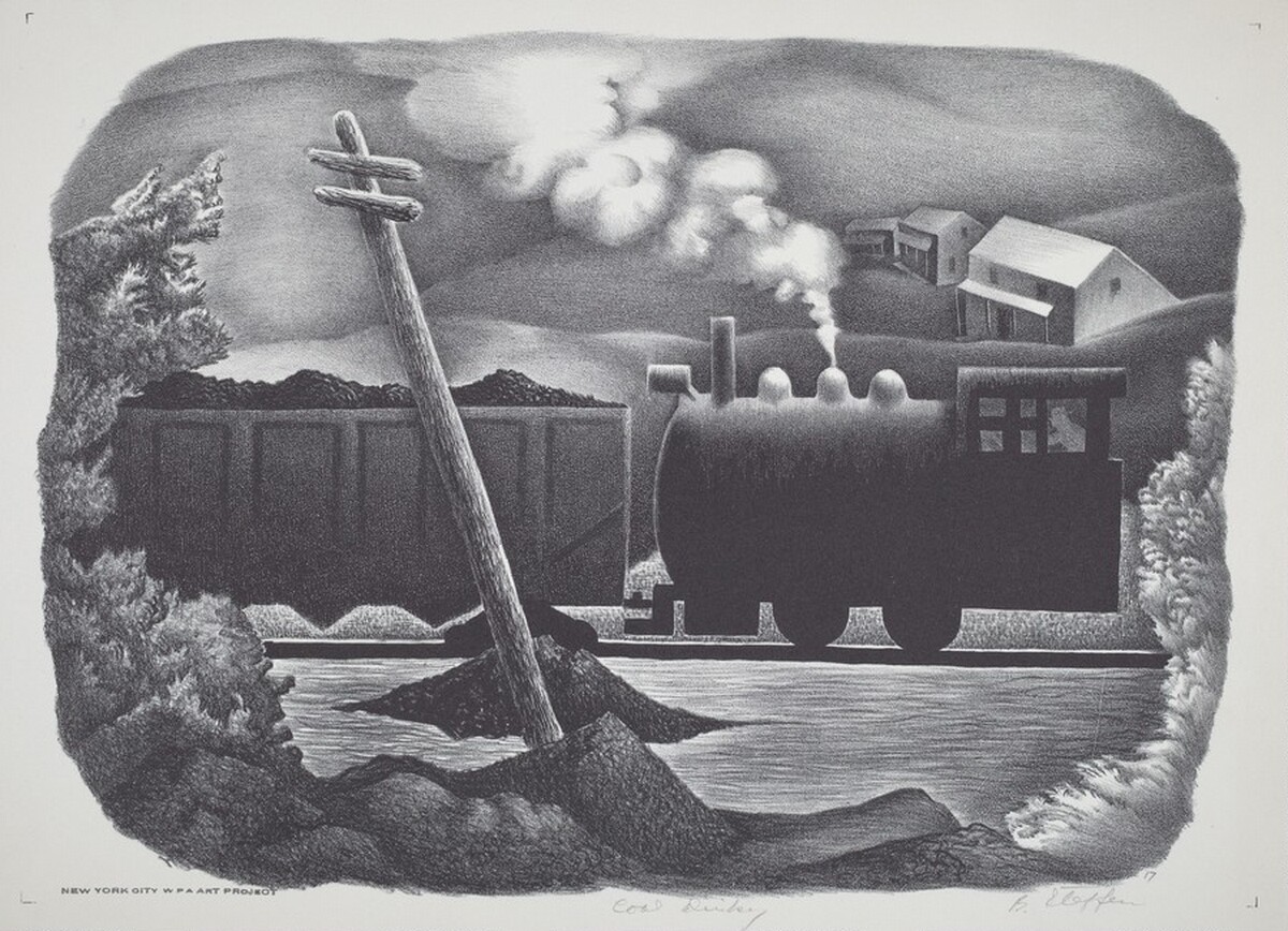 Coal Dinky by Bernard Joseph Steffen