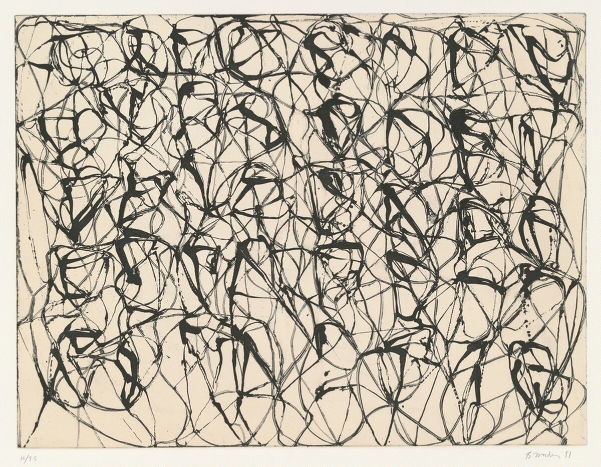Zen Study 1 by Brice Marden