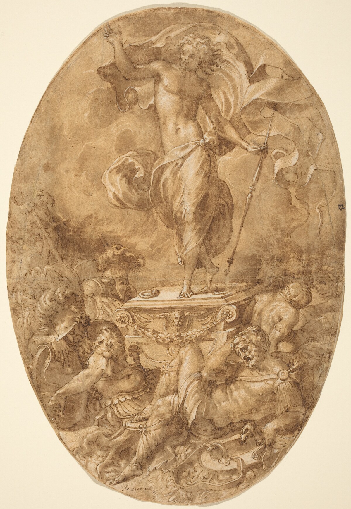 The Resurrection by Francesco Salviati