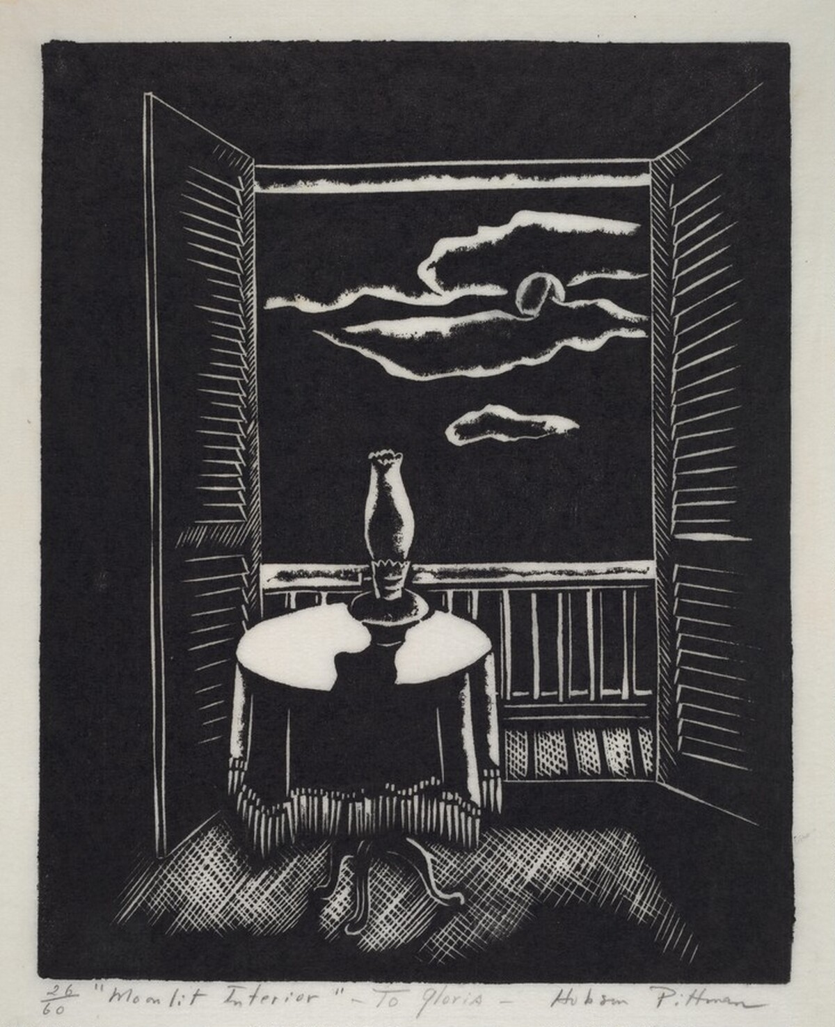 Moonlit Interior by Hobson Pittman