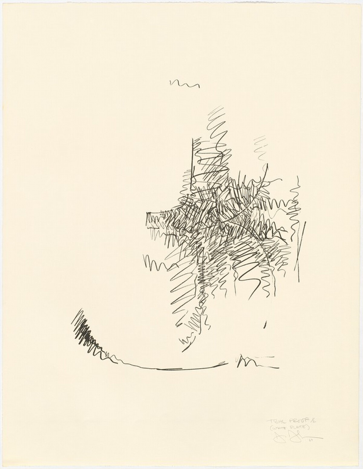 Figure 3 [trial proof] by Jasper Johns