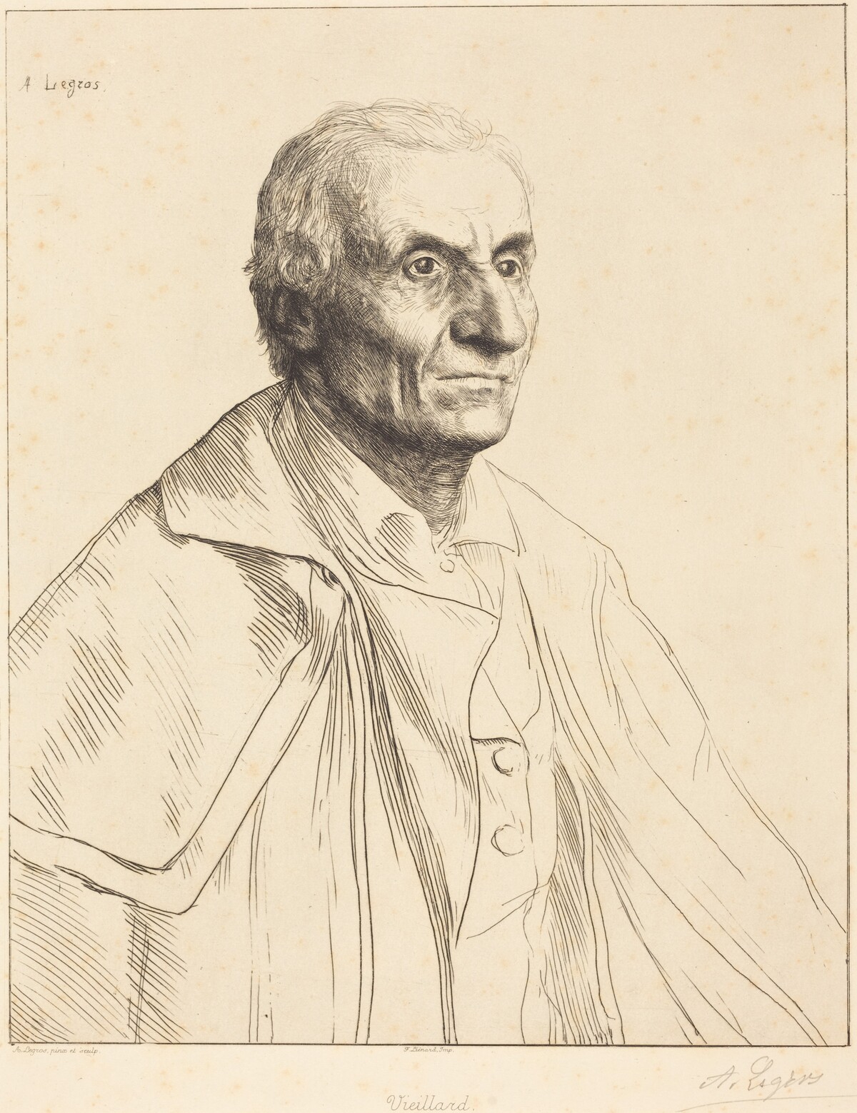 Large Spaniard (Le grand Espagnol) by Alphonse Legros