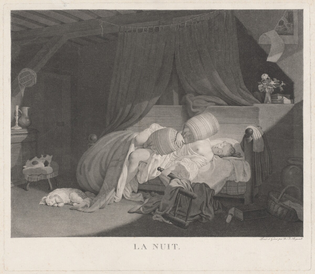 La Nuit (Night) by Nicolas François Regnault