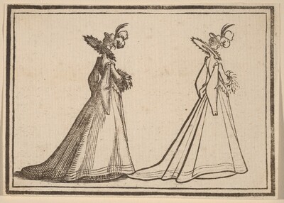 Lady in a Large Coat