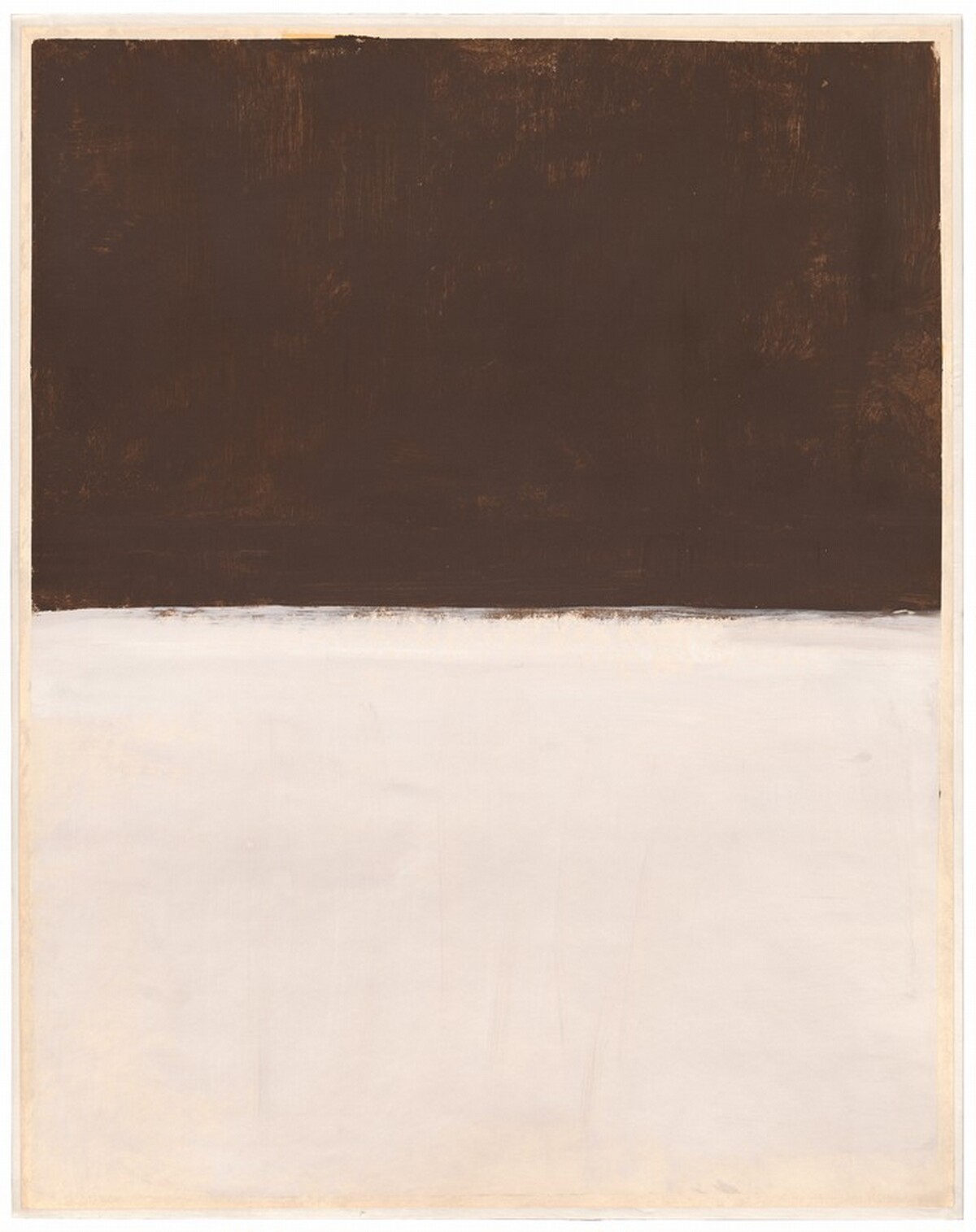 Untitled (brown and gray) by Mark Rothko