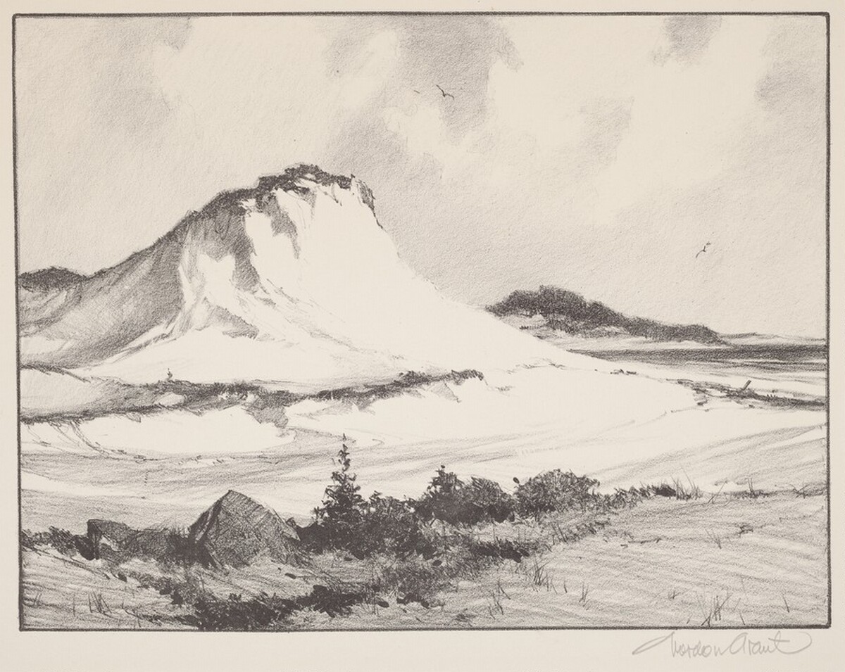 The Crested Dune by Gordon Grant