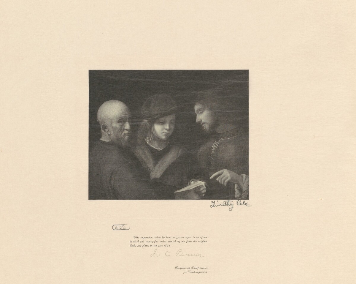 The Three Ages of Man by Timothy Cole
