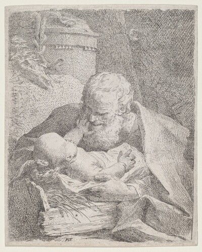 Saint Joseph with the Christ Child