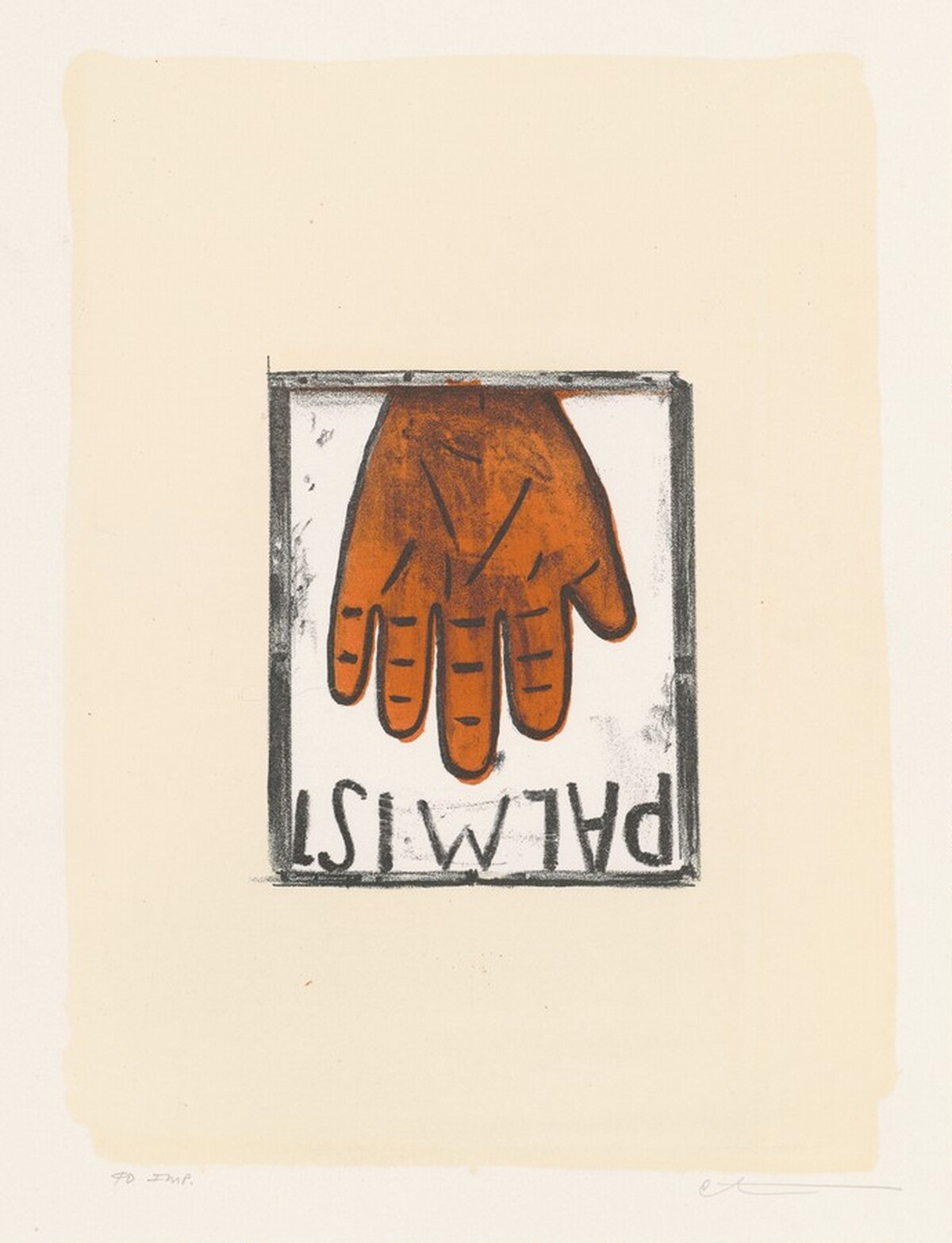 Palmist Hand by William Christenberry