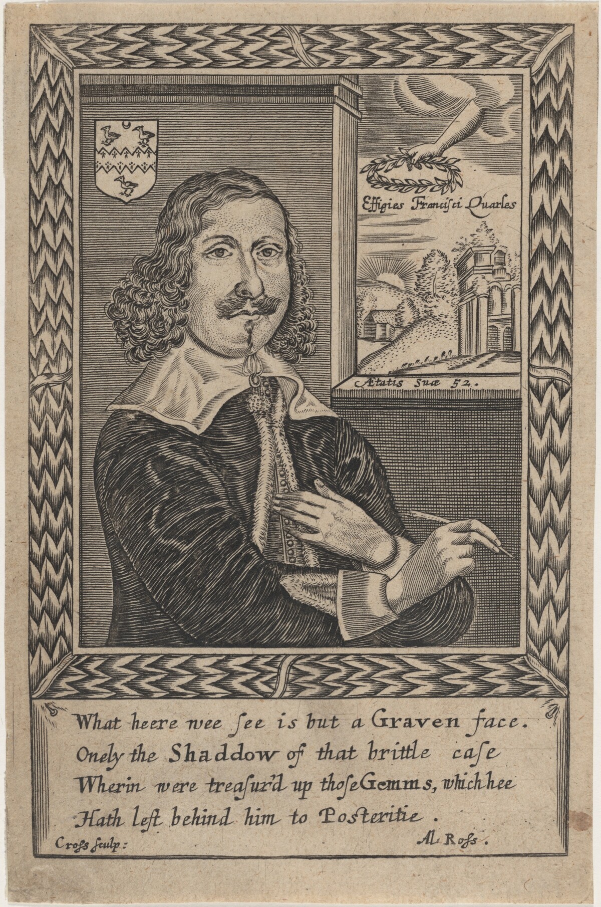 Francis Quarles by Thomas Cross