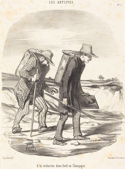A la recherche d'une forêt en Champagne (In Search of a Forest in Champagne)