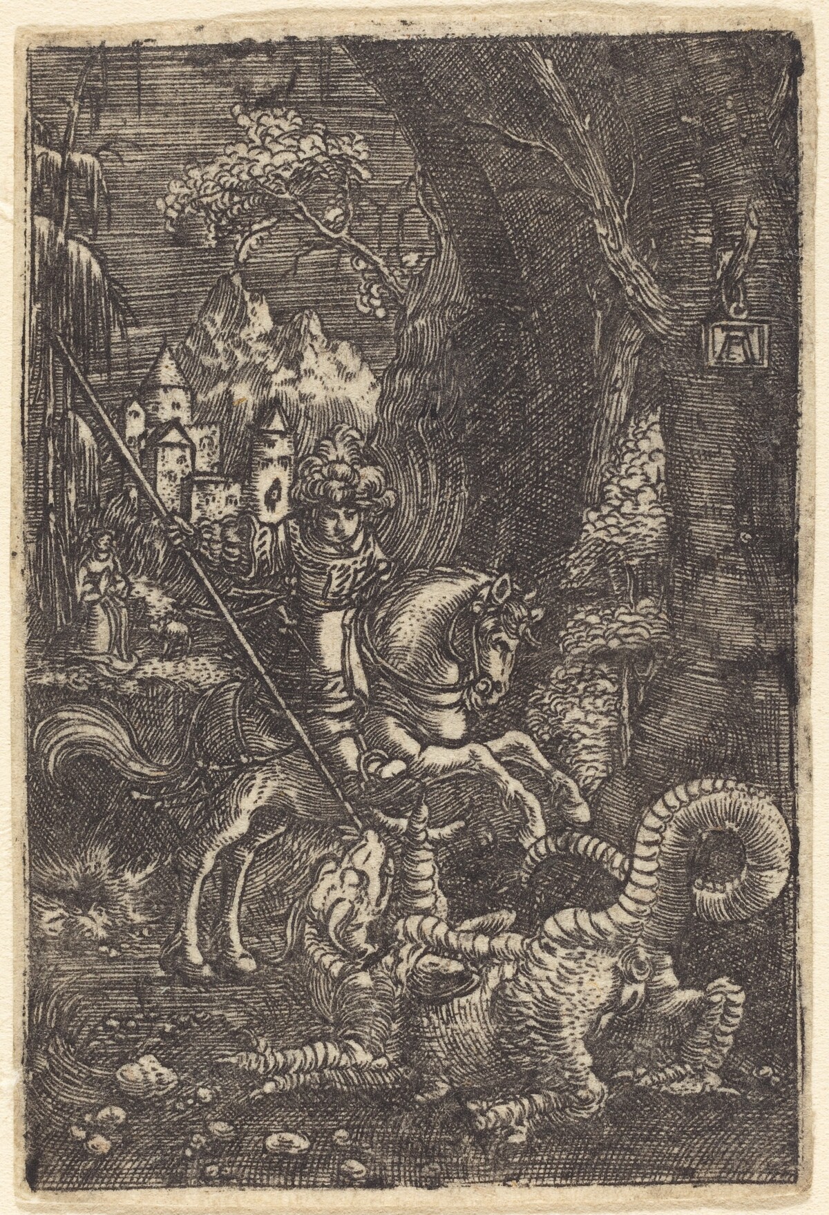 Saint George by Albrecht Altdorfer