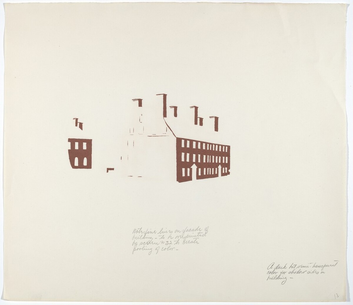 Massachusetts Hall, Harvard College by after Jonathan Fisher