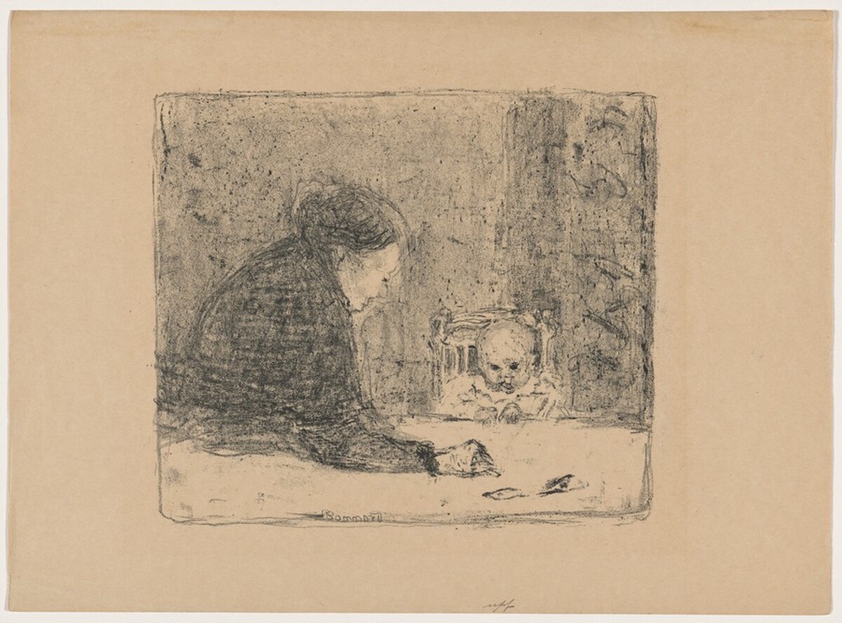 Intérieur (La grand-mère) by Pierre Bonnard