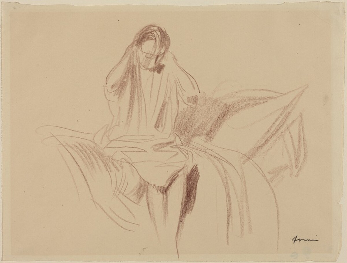 Morning by Jean-Louis Forain