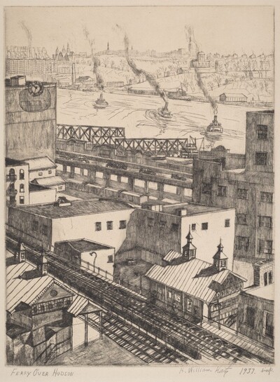 Ferry Over Hudson