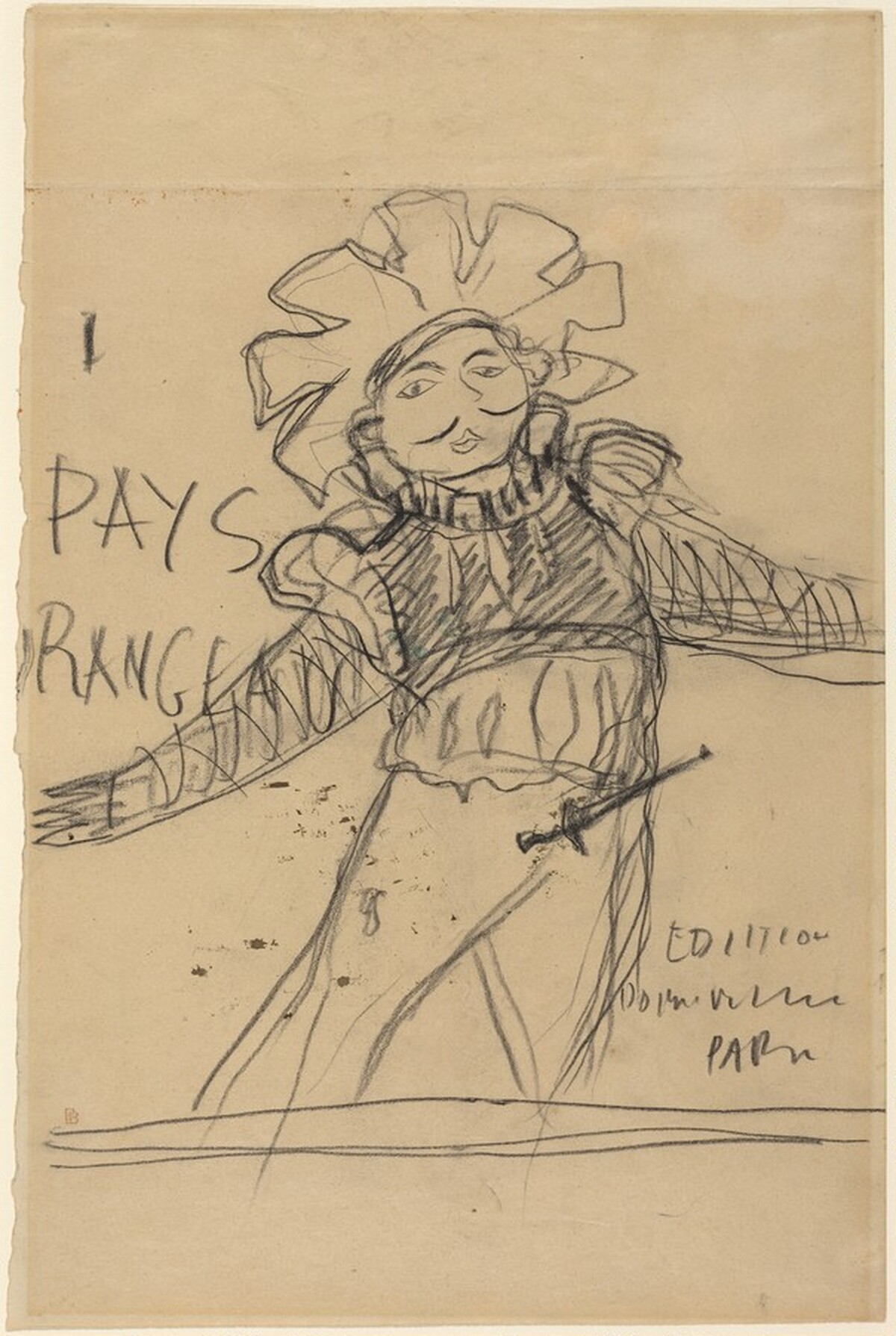 Study for "Du pays tourangeau" (From the Land of Touraine) by Pierre Bonnard