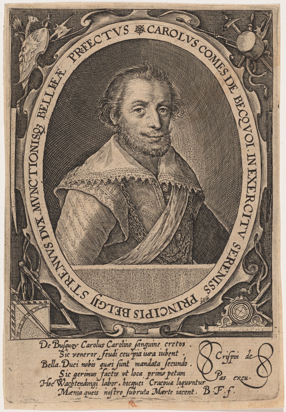 Charles de Bucquoy by Crispijn de Passe I