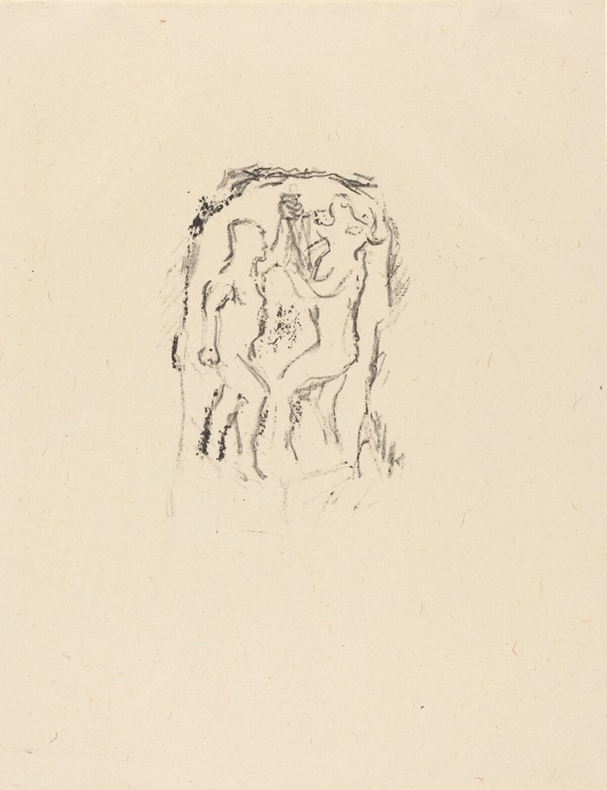 From "Le crepuscule des nymphes" (illustration, page 70) by Pierre Bonnard