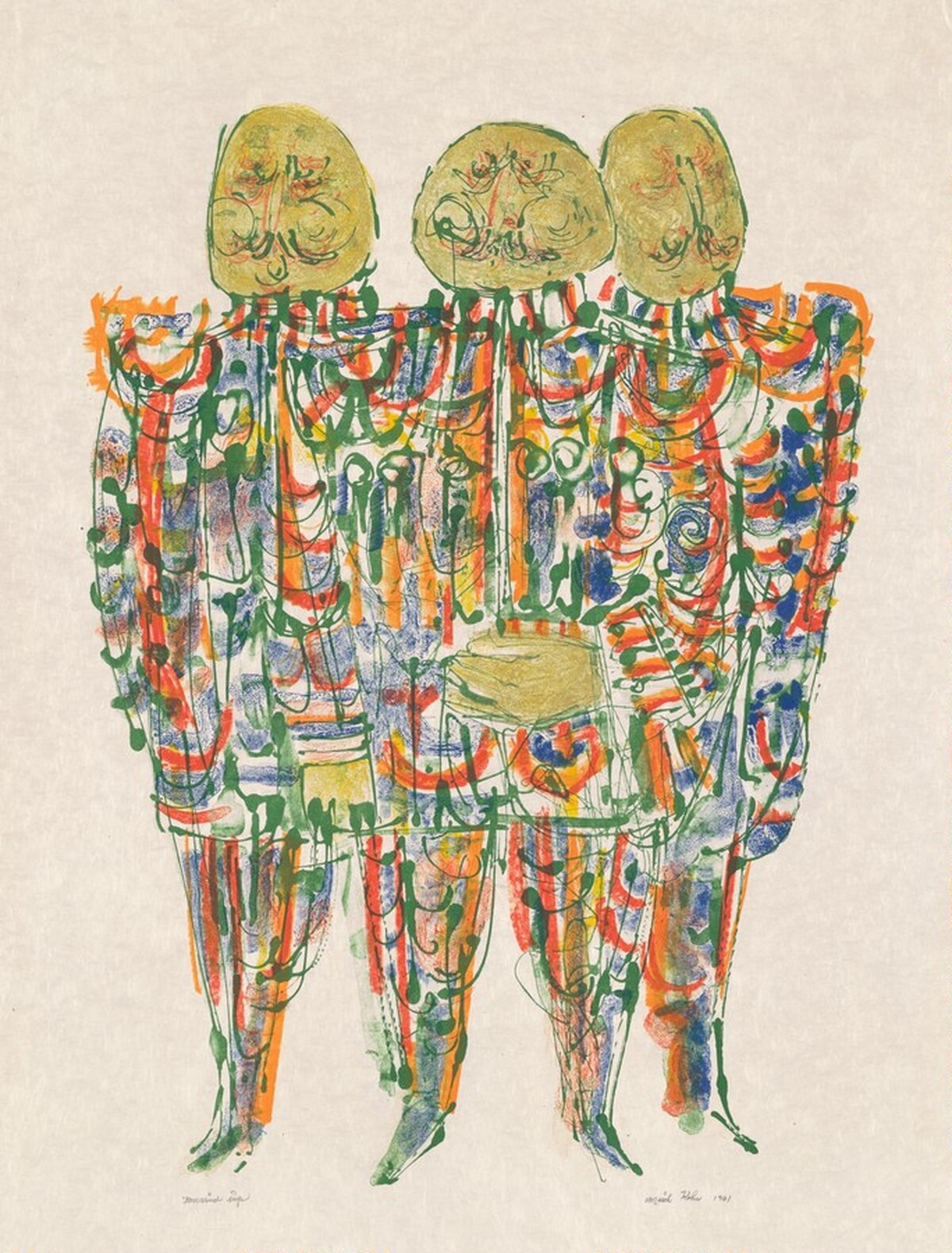 Three Generals by Misch Kohn