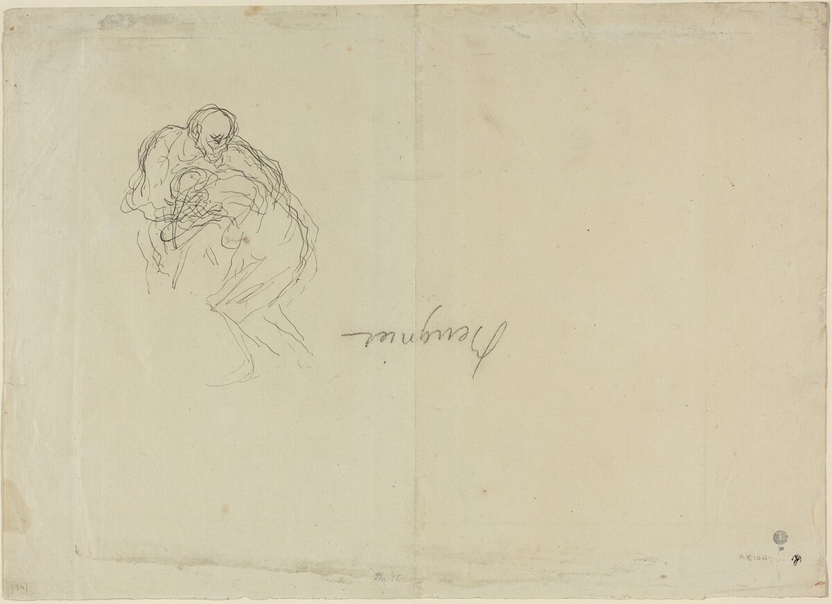 The Prodigal Son by Honoré Daumier