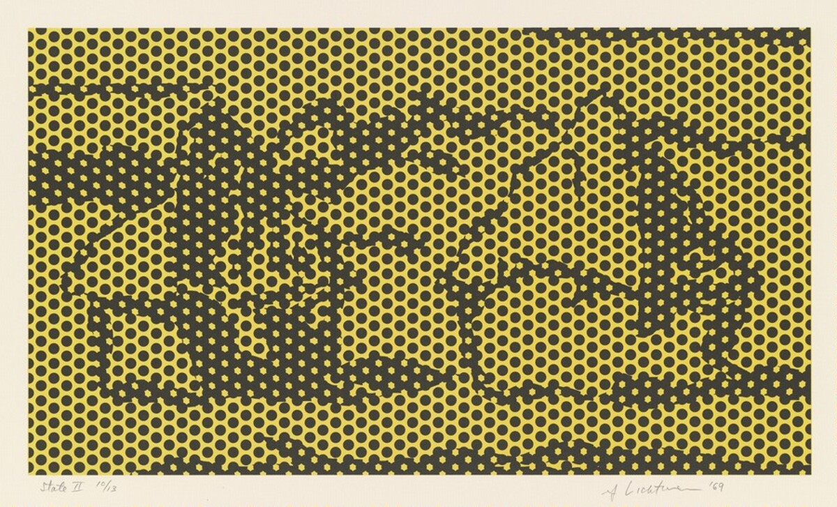 Haystack #6 (State II) by Roy Lichtenstein