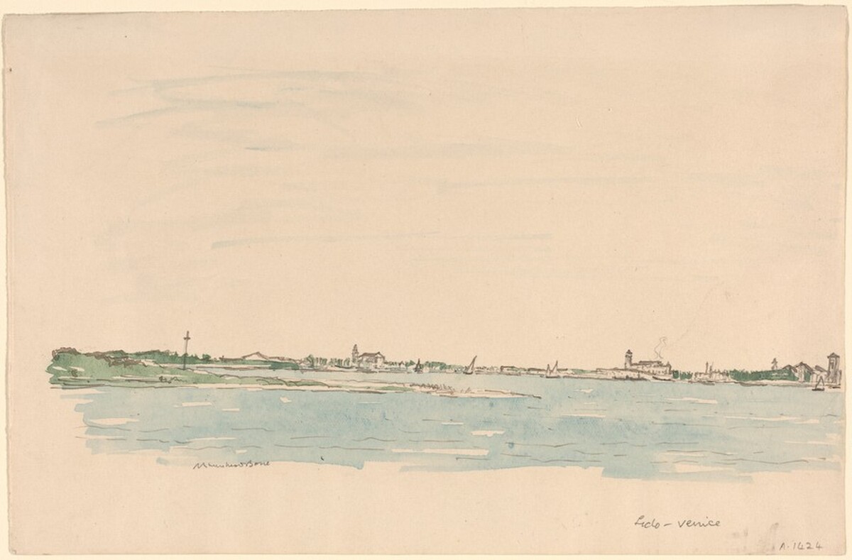 Lido, Venice by Sir Muirhead Bone