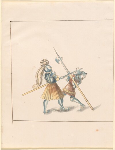 Foot Combat with Halberds