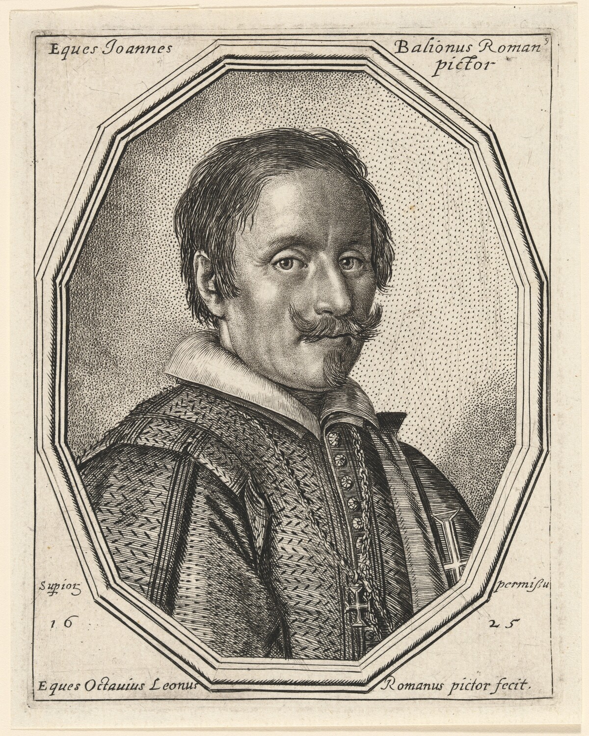 Giovanni Baglione by Ottavio Leoni