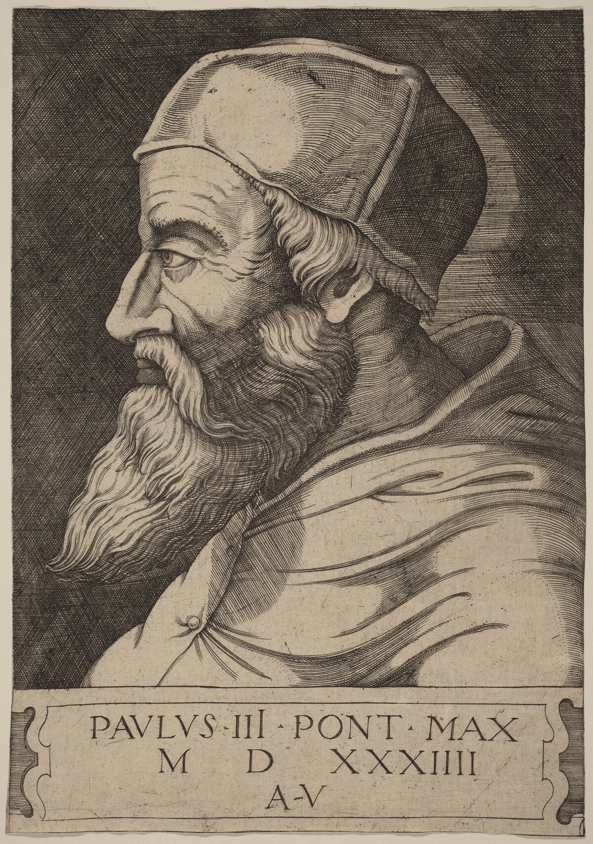 Pope Paul III by Agostino dei Musi