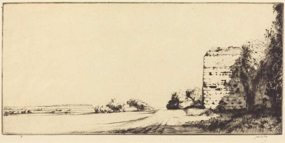 Thanet from Richborough by James McBey
