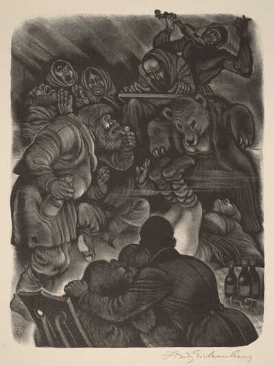 The Orgy (Book VIII: Mitya, facing p.336)