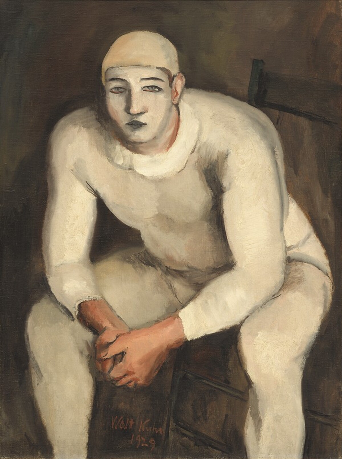 The White Clown by Walt Kuhn