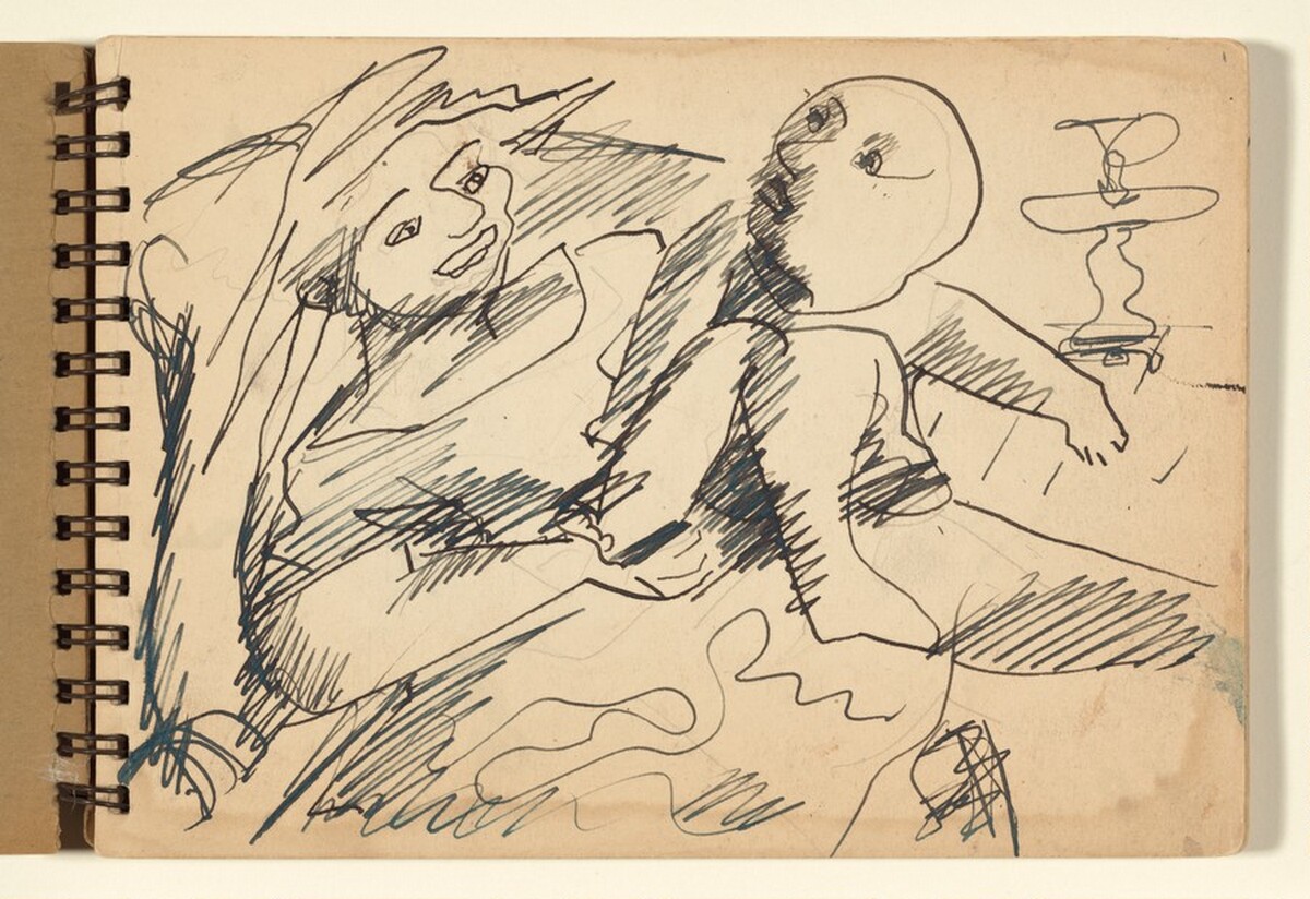 Sketchbook by Mark Rothko
