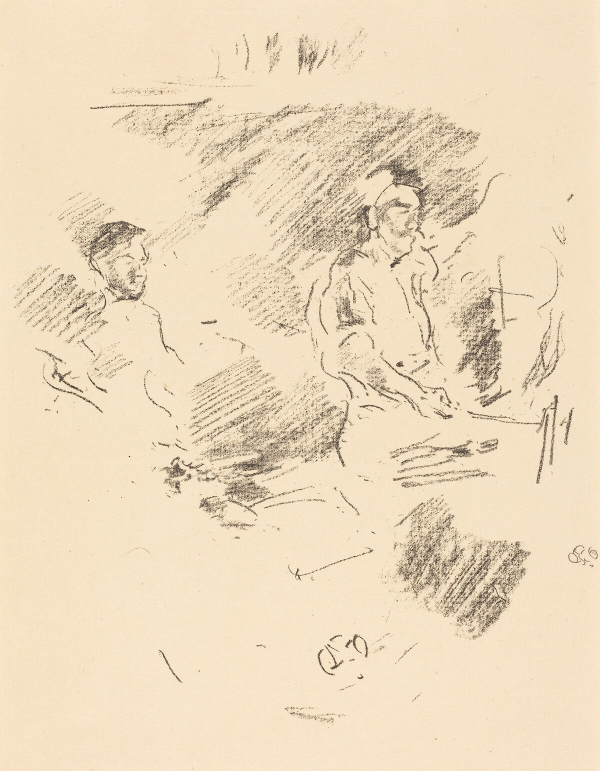 The Strong Arm by James McNeill Whistler