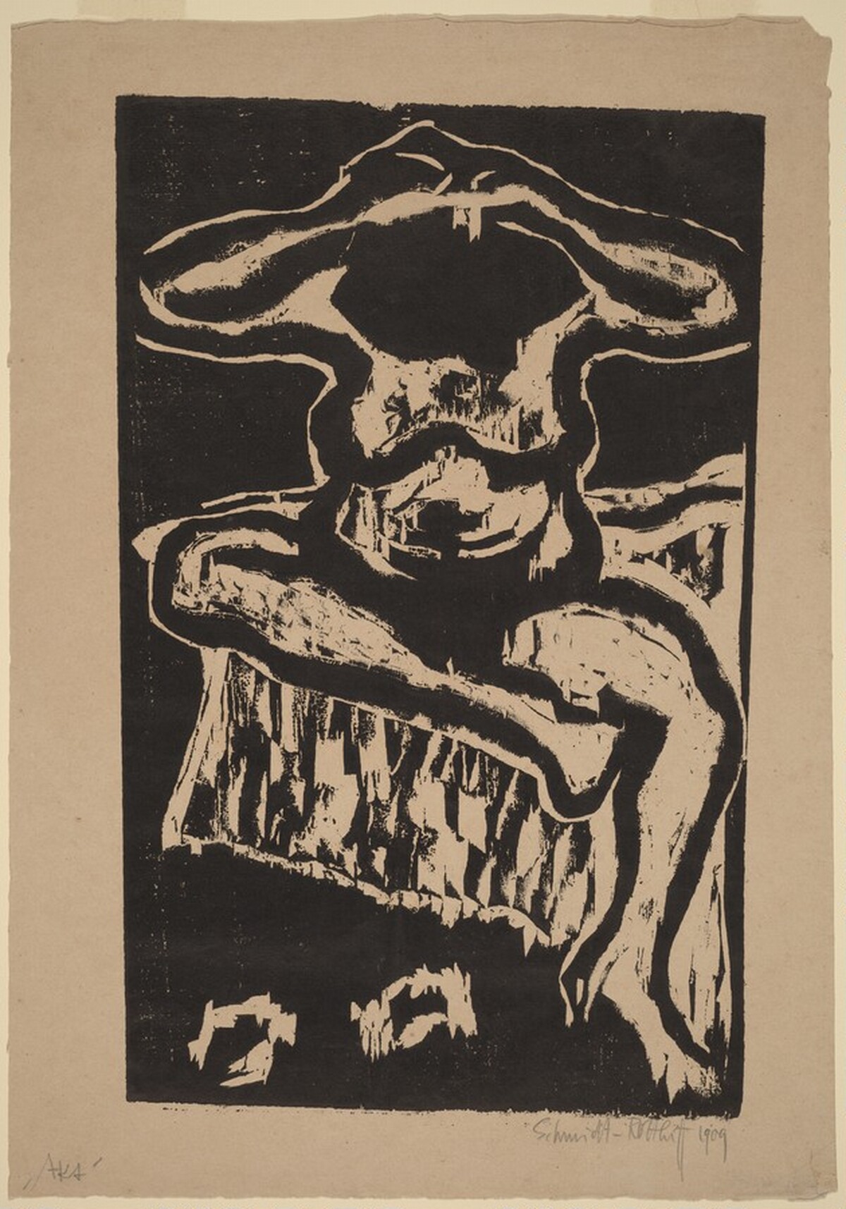 Nude by Karl Schmidt-Rottluff
