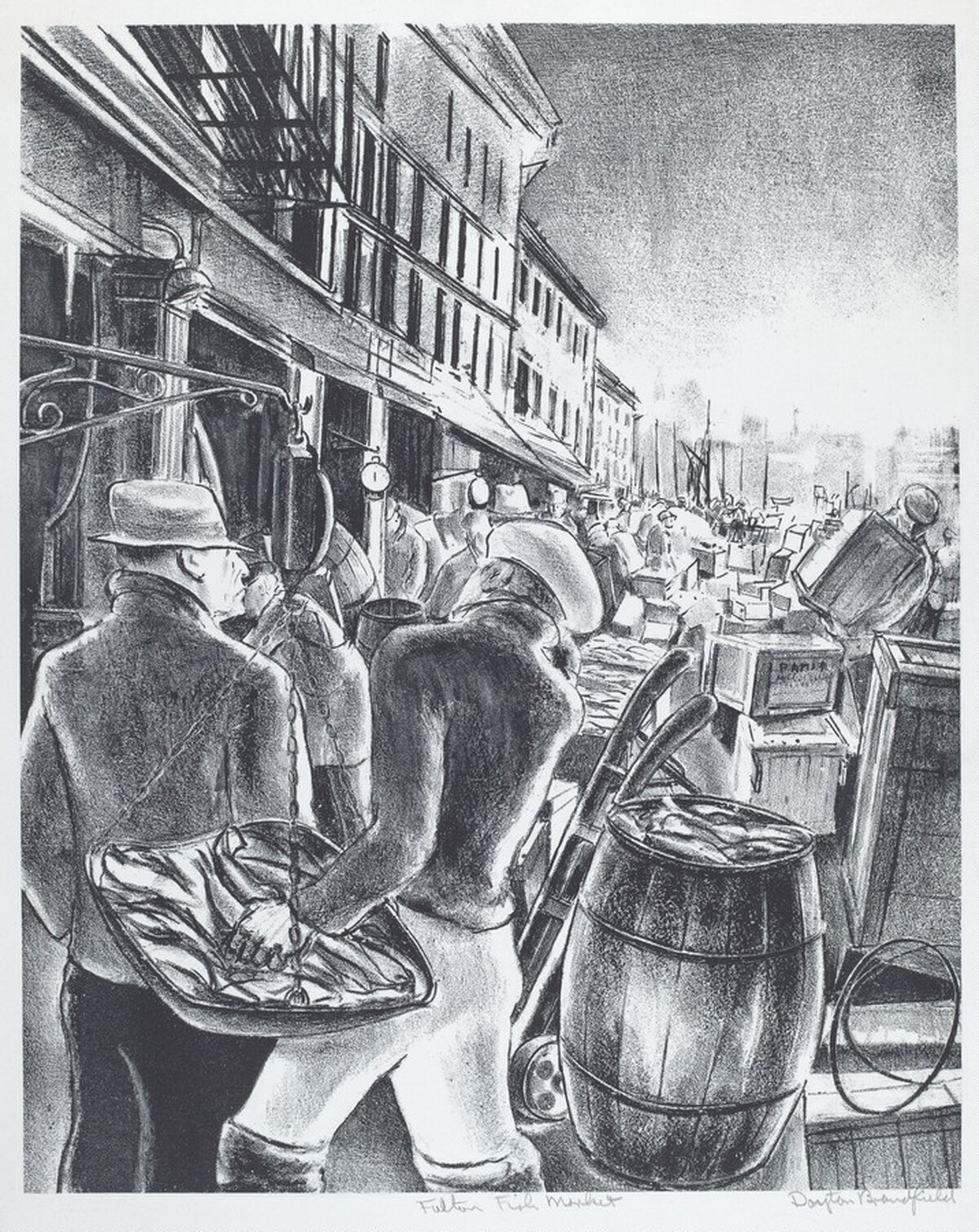 Fulton Fish Market by Dayton Brandfield