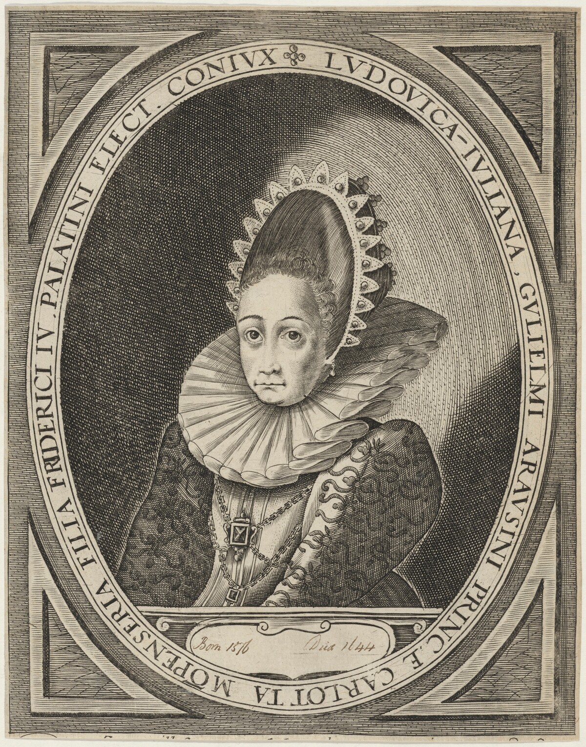 Louise Juliana, Wife of Frederick IV by Unknown Artist