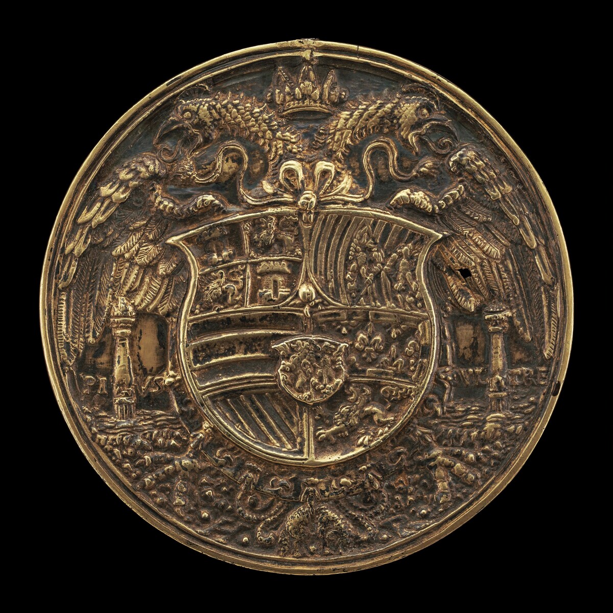 Double-headed Eagle, Charged with Shield [reverse] by Hans Reinhart the Elder