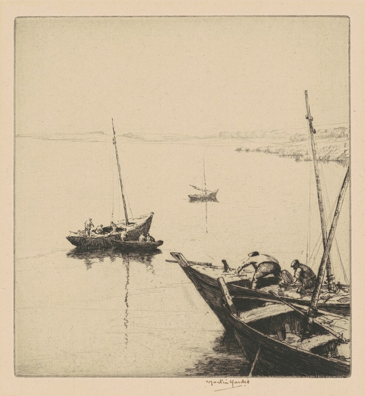 Port Manech by Martin Hardie