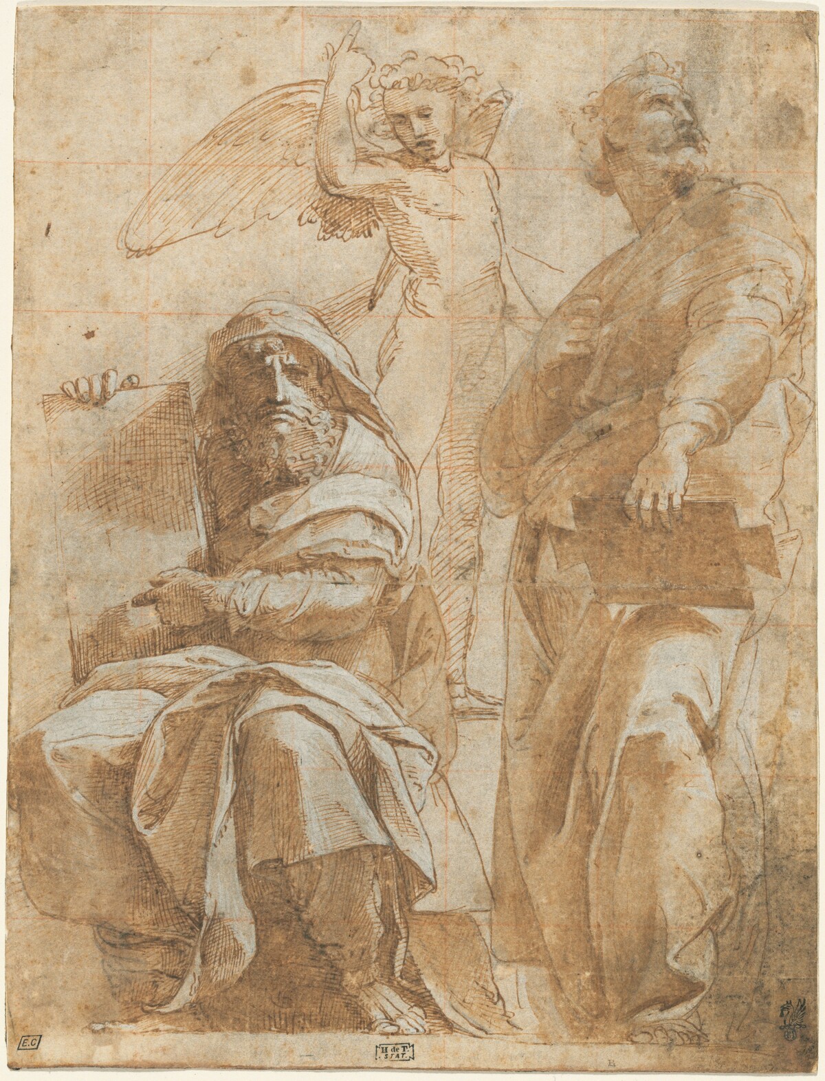 The Prophets Hosea and Jonah by Raphael