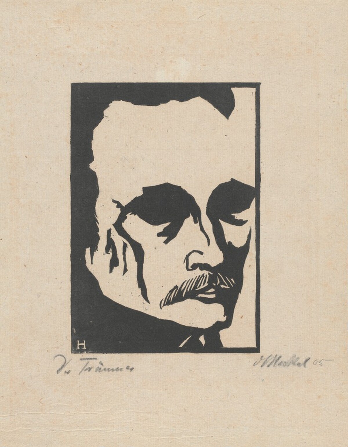 Der Träumer by Erich Heckel