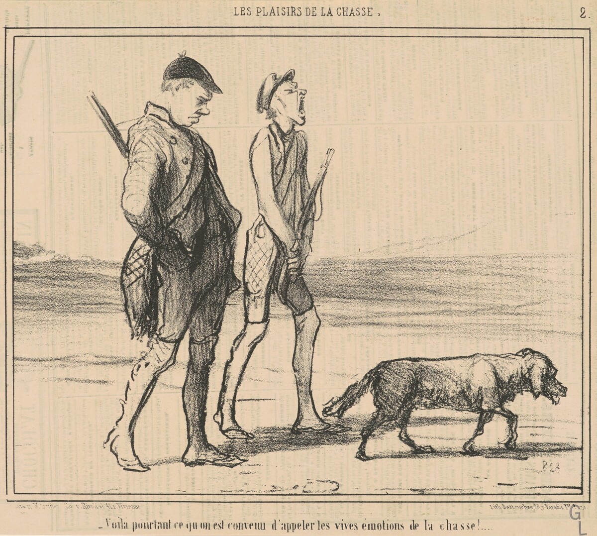 Voila pourtant ce qu'on est convenu d'appeler ... by Honoré Daumier