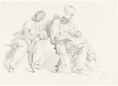 Two Men in Oriental Dress
