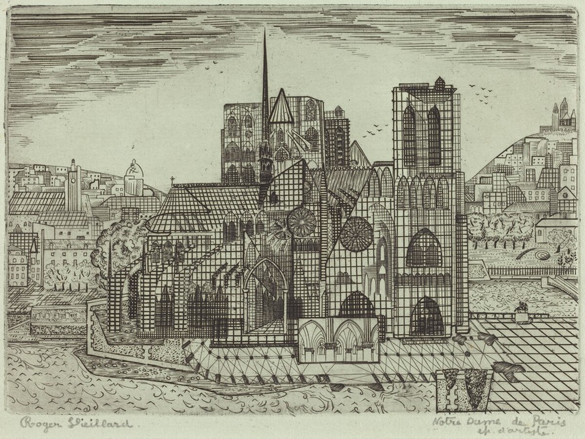 Notre Dame de Paris by Roger Vieillard