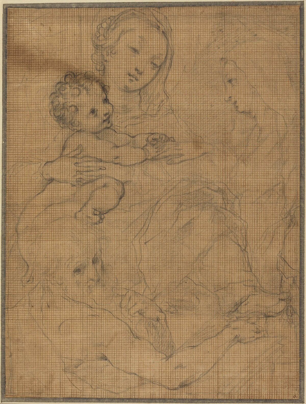 Mystic Marriage of Saint Catherine with Saint Jerome by Francesco Vanni