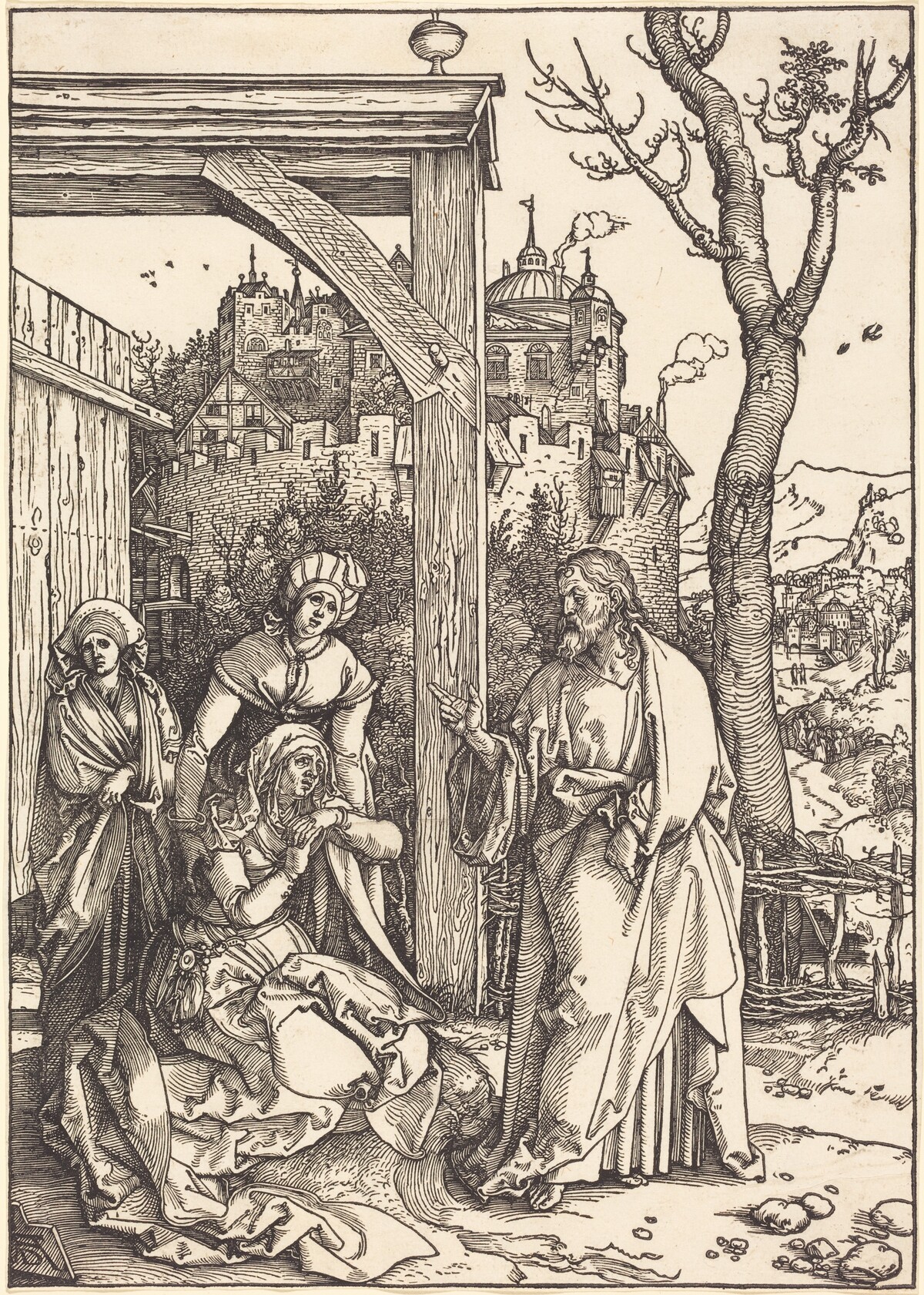 Christ Taking Leave from His Mother by Albrecht Dürer