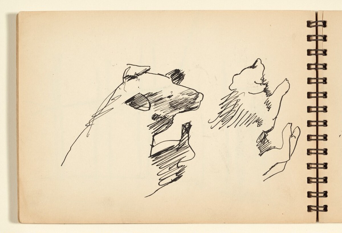 Sketchbook by Mark Rothko