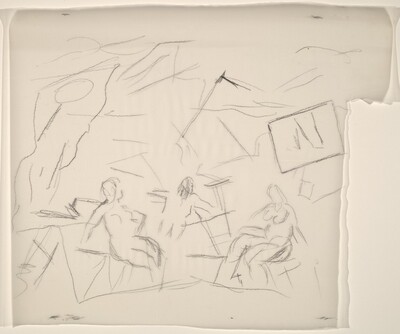 Seascape with Three Figures