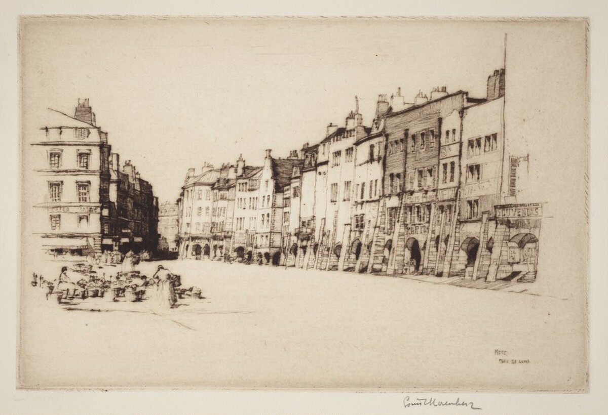 Place St. Louis, Metz by Louis Conrad Rosenberg